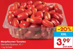 Netto Marken-Discount Minipflaumen Tomaten Angebot
