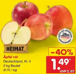Netto Marken-Discount HEIMAT Äpfel rot Angebot