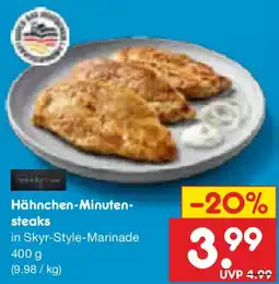Netto Marken-Discount Hähnchen-Minutensteaks Angebot