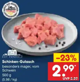 Netto Marken-Discount GUT PONHOLZ Schinken-Gulasch Angebot