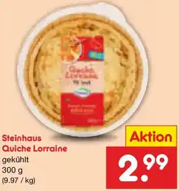 Netto Marken-Discount Steinhaus Quiche Lorraine Angebot