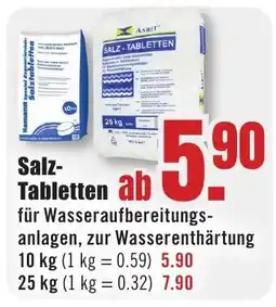 B1 Discount Baumarkt ASRIT Salz-Tabletten Angebot