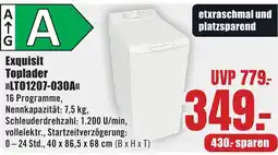 B1 Discount Baumarkt Exquisit Toplader Angebot