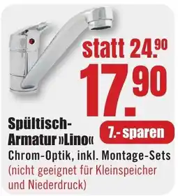 B1 Discount Baumarkt Spültisch-Armatur »Lino« Angebot
