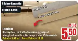B1 Discount Baumarkt Laminat Angebot