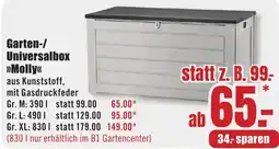 B1 Discount Baumarkt Garten-/Universalbox »Molly« Angebot