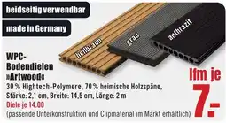 B1 Discount Baumarkt WPC-Bodendielen »Artwood« Angebot