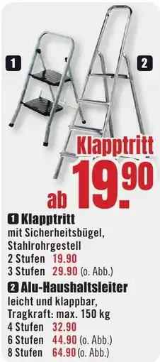 B1 Discount Baumarkt Klapptritt Angebot