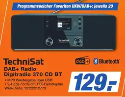K+B Expert TechniSat DAB+ Radio Digitradio 370 CD BT Angebot