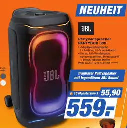 K+B Expert JBL Partylautsprecher PARTYBOX 330 Angebot