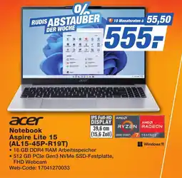 K+B Expert acer Notebook Aspire Lite 15 Angebot