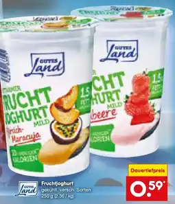 Netto Marken-Discount GUTES Land Fruchtjoghurt Angebot