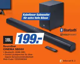 K+B Expert JBL Soundbar CINEMA SB560 Angebot