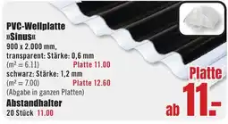 B1 Discount Baumarkt PVC-Wellplatte »Sinus« Angebot