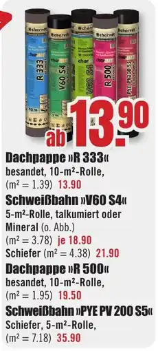 B1 Discount Baumarkt Dachpappe »R 333« Angebot