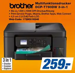 expert Techno Land Brother Multifunktionsdrucker DCP-T780DW 3-in-1 Angebot