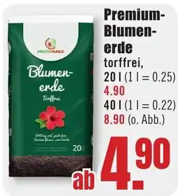 B1 Discount Baumarkt Preston Humus Blumen-erde Torffrei Angebot