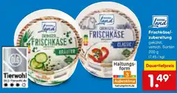 Netto Marken-Discount GUTES Land Frischkäse/ zubereitung Angebot
