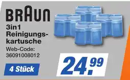 K+B Expert BRAUN 3in1 Reinigungskartusche Angebot