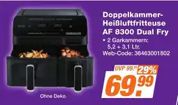 K+B Expert Doppelkammer-Heißluftfritteuse AF 8300 Dual Fry Angebot