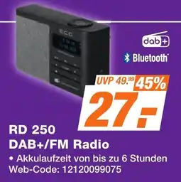 K+B Expert ECG RD 250 DAB+/FM Radio Angebot