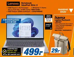 expert Techno Land Lenovo Notebook IdeaPad Slim 3 Angebot