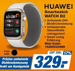 expert Techno Land HUAWEI Smartwatch WATCH D2 Angebot