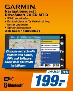 expert Techno Land GARMIN Navigationsgerät DriveSmart 76 EU MT-D Angebot