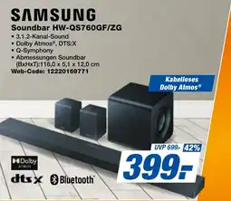 expert Techno Land SAMSUNG Soundbar HW-QS760GF/ZG Angebot