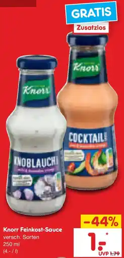 Netto Marken-Discount Knorr Feinkost-Sauce Angebot