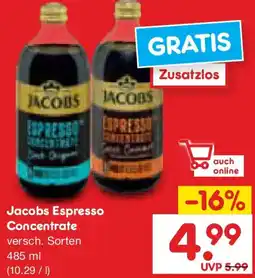 Netto Marken-Discount Jacobs Espresso Concentrate Angebot