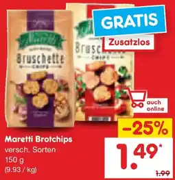 Netto Marken-Discount Maretti Brotchips Angebot