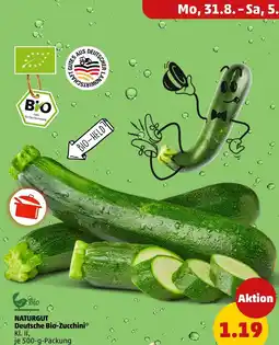 PENNY NATURGUT Deutsche Bio-Zucchini* Angebot
