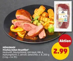 PENNY MÜHLENHOF Frisches Enten-Brustfilet* Angebot