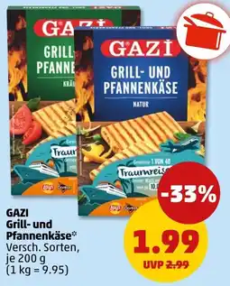 PENNY GAZI Grill- und Pfannenkäse Angebot