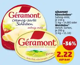 PENNY Géramont Käsescheiben Angebot