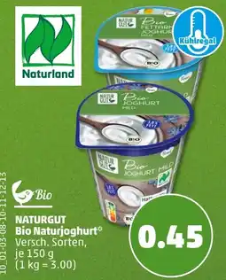 PENNY NATURGUT Bio Naturjoghurt Angebot