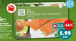 PENNY NATURGUT Bio Lachsfilet Angebot