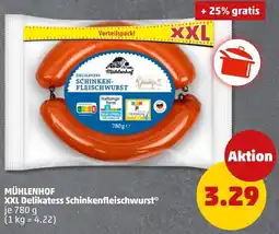 PENNY MÜHLENHOF XXL Delikatess Schinkenfleischwurst Angebot