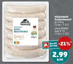 PENNY Mühlenhof Rostbratwurst Angebot