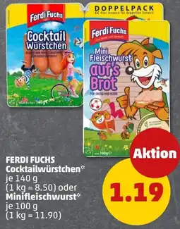 PENNY FERDI FUCHS Cocktailwürstchen Angebot