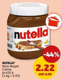 PENNY Nutella Nuss-Nugat-Creme Angebot