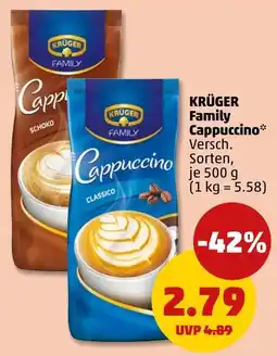PENNY KRÜGER Family Cappuccino Angebot