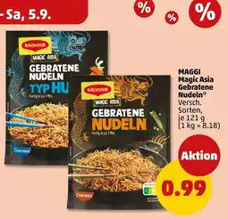 PENNY MAGGI Magic Asia Gebratene Nudeln Angebot