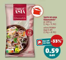PENNY Taste of ASIA Glasnudeln Angebot