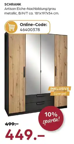 Möbel Buss Schrank Angebot
