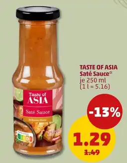 PENNY Taste of Asia Saté Sauce Angebot