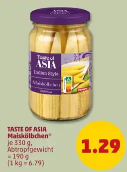 PENNY Taste of Asia Maiskölbchen Angebot