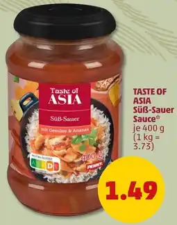 PENNY Taste of Asia Süß-Sauer Sauce Angebot