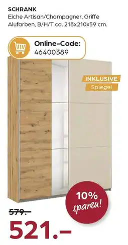 Möbel Buss Schrank Angebot